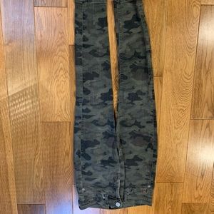 Hudson Camo Midrise Nico Jeans!